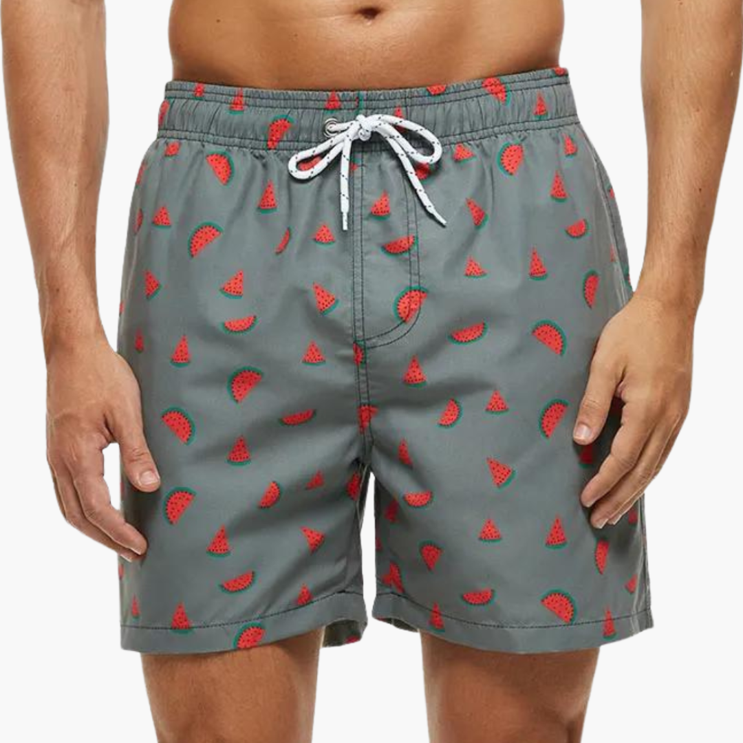 Short de bain avec doublure intérieure – Maillot de bain homme à séchage rapide