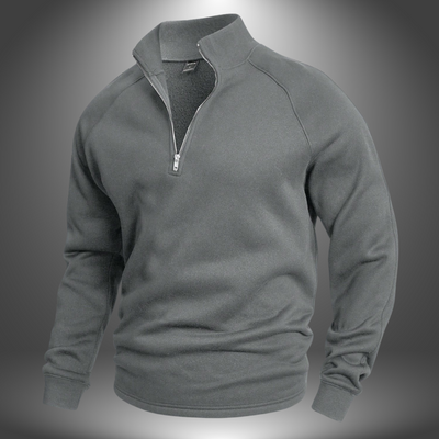Luca | Maglione Chic a Mezza Zip