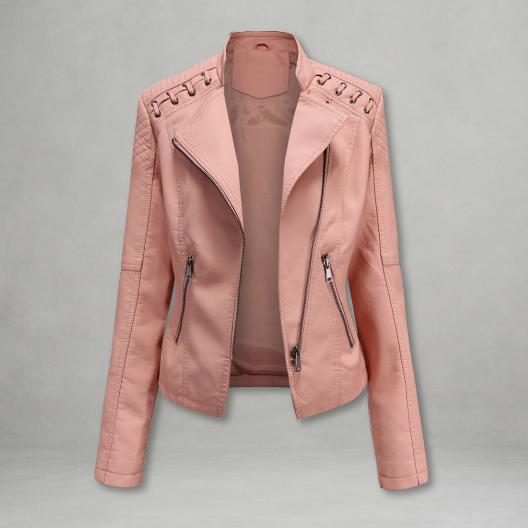Nicole | Veste élégante en cuir