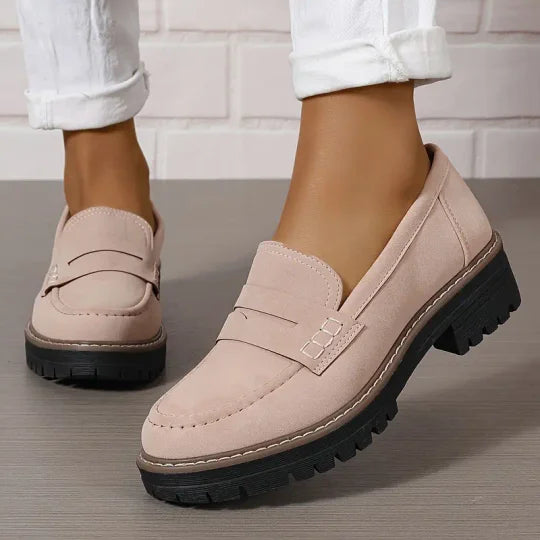 Noëlle™ Mocassins en suède orthopédiques