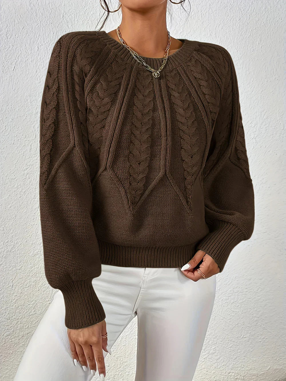 Zénaïde – Élégant et chaleureux pull-over