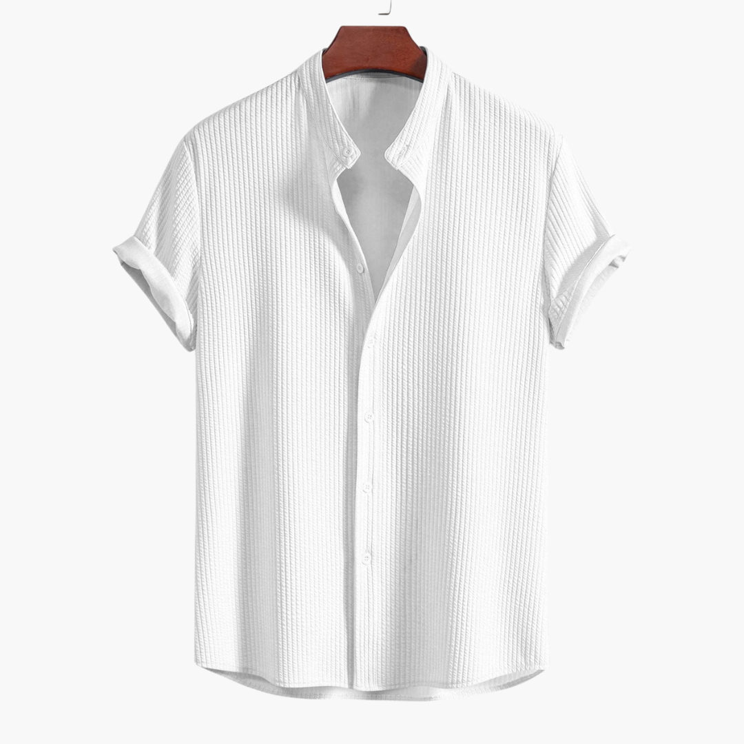 Cyrus | Chemise élégante pour homme avec col officier