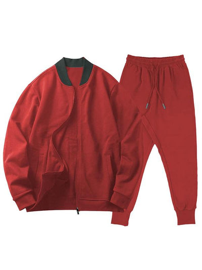 Lorenzo™ | Ensemble homme sport & casual à col montant