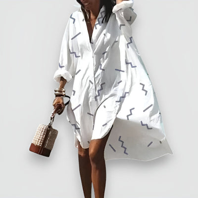 Hadley – Robe Élégante à Imprimé