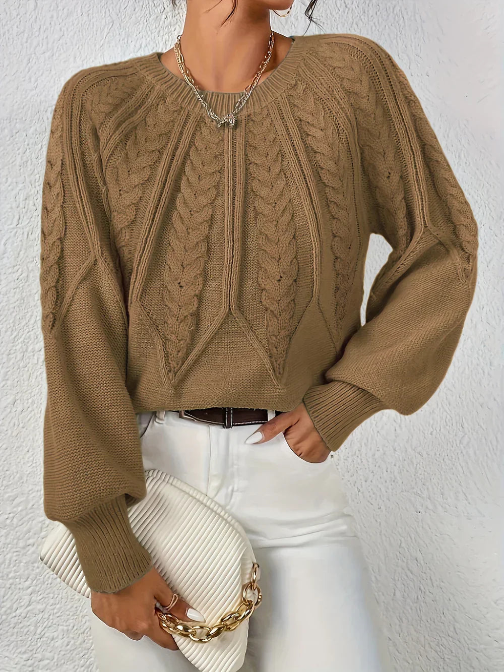 Zénaïde – Élégant et chaleureux pull-over