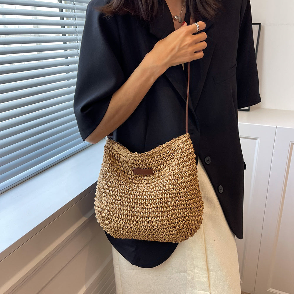 Riviera – Sac à Bandoulière en Paille