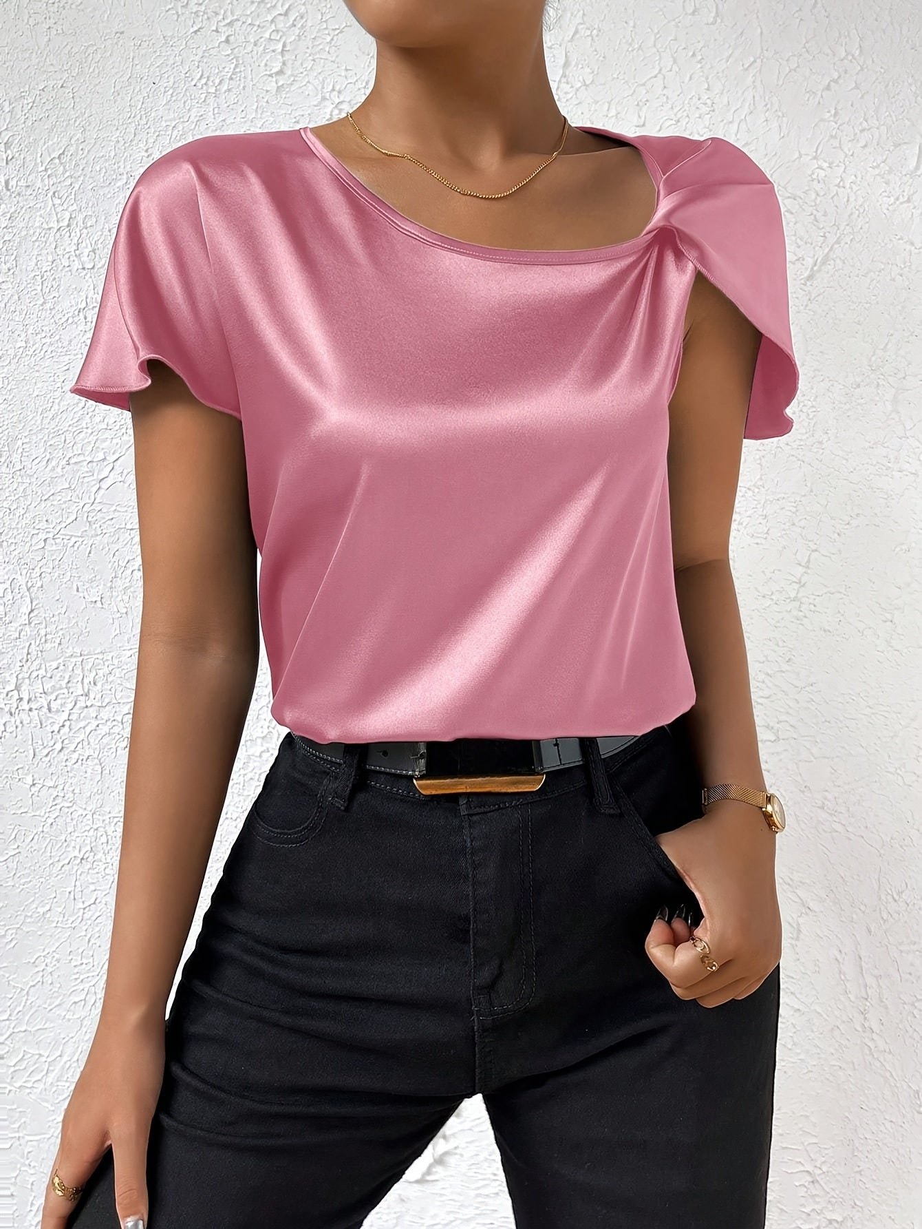Katelynn - Blouse élégante et décontractée
