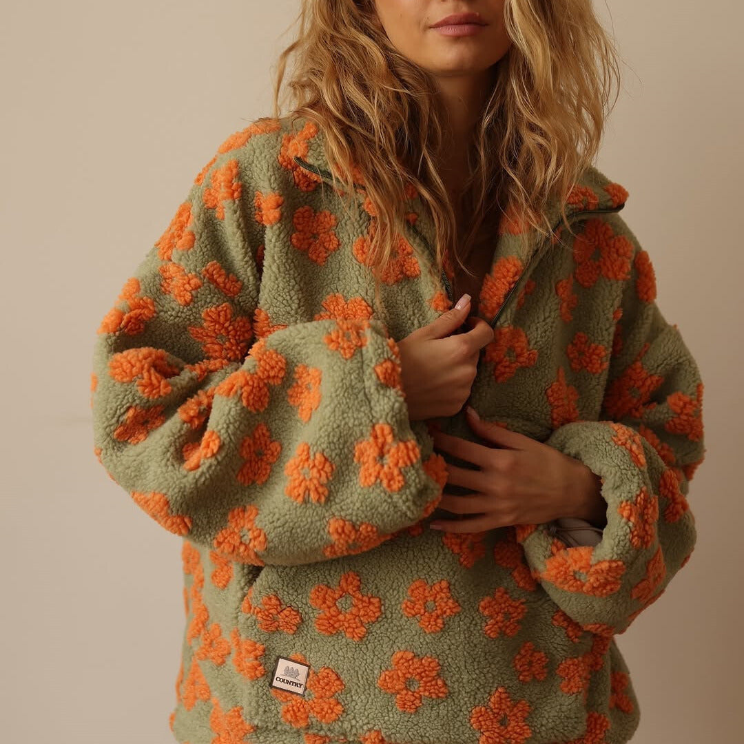 Daisy Bloom – Pull en Sherpa Ultra-Doux