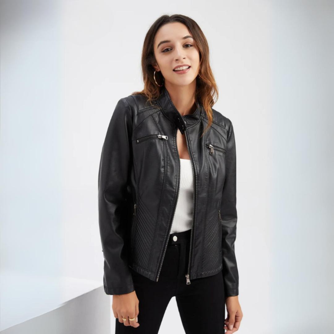 Robyn™ | Veste en cuir élégante