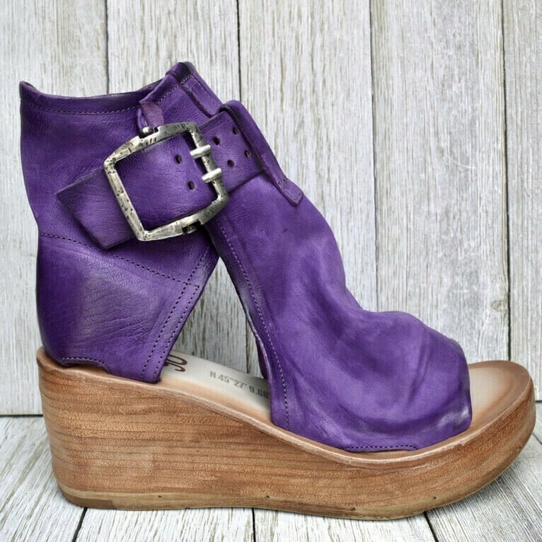 Luna Boho Sandales™ – Sandales orthopédiques à semelle compensée, style bohème
