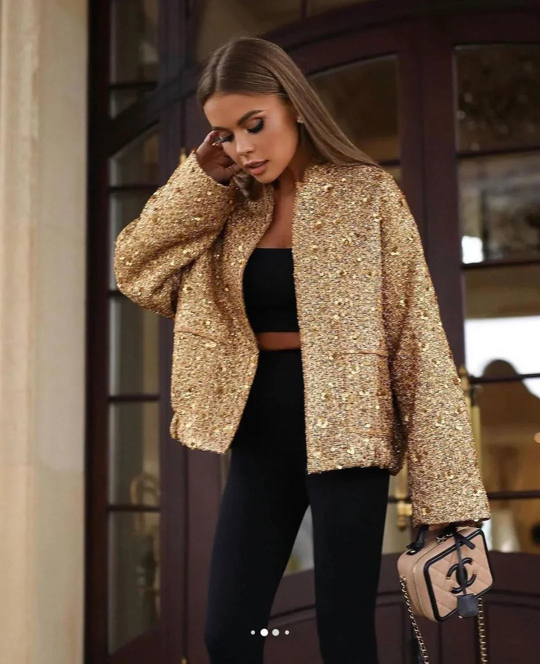 Lumina – Veste à sequins