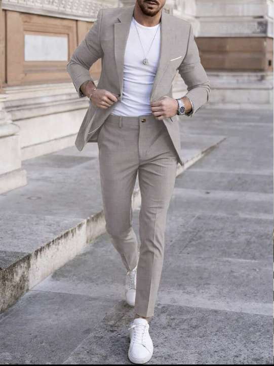 Sandro™ | Costume élégant pour homme (Veste + Pantalon)