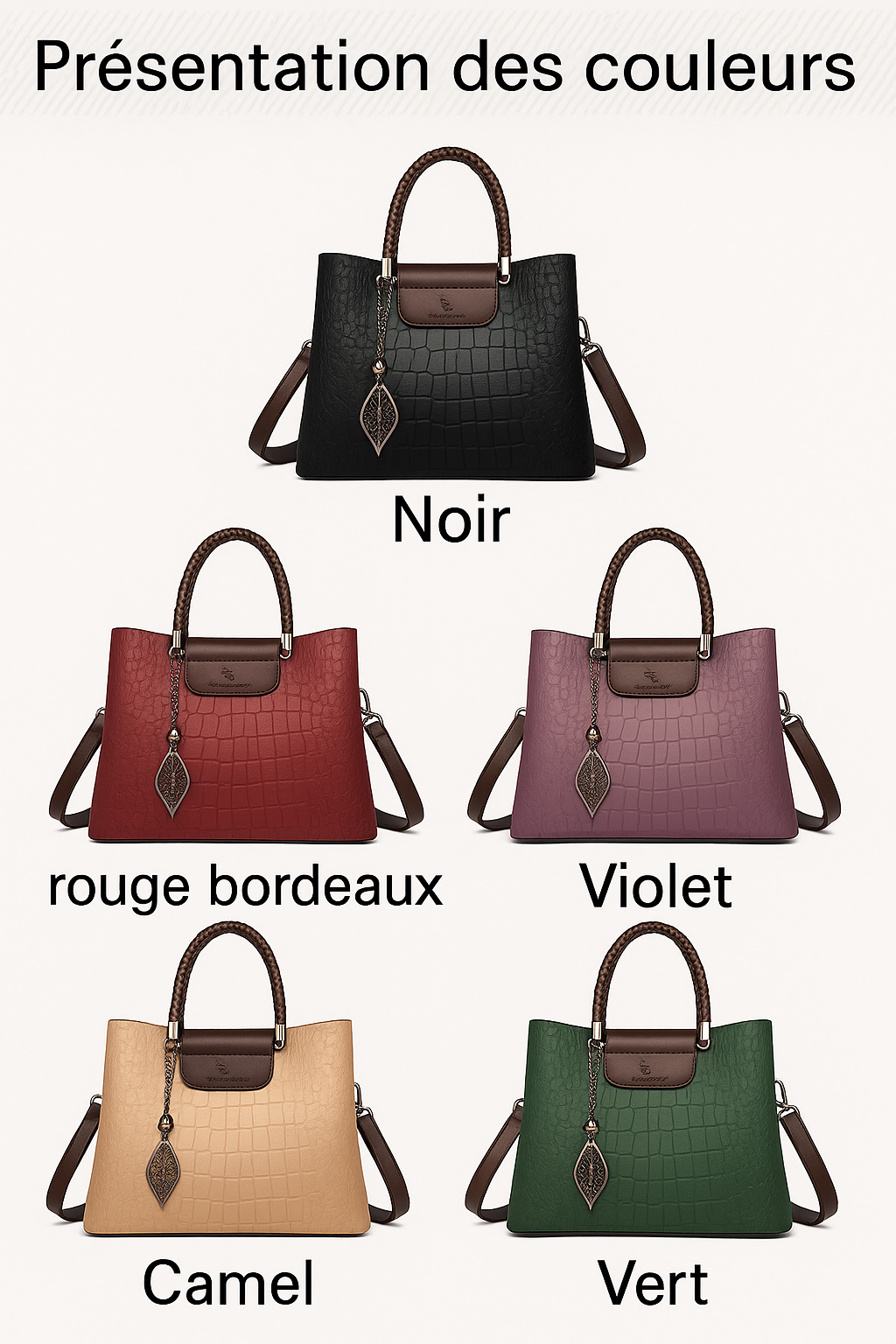 Janveni – Sac élégant en cuir