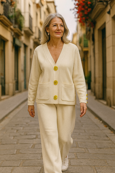 Isaïe - Ensemble en tricot élégant et confortable