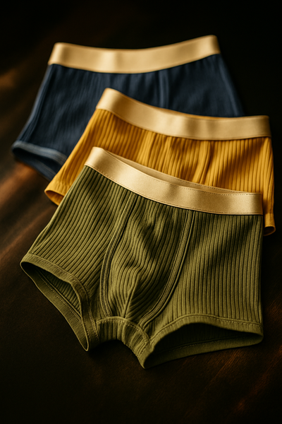 Renzo | Lot de boxers en coton biologique
