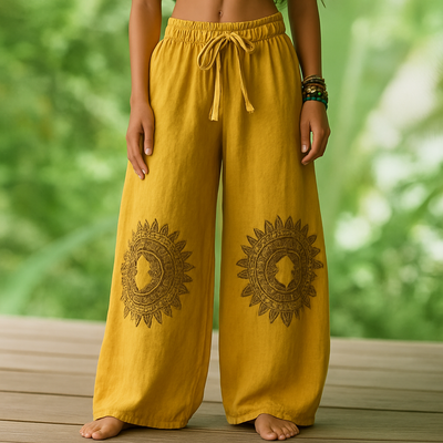 Zélie – Pantalon de Yoga Bohème