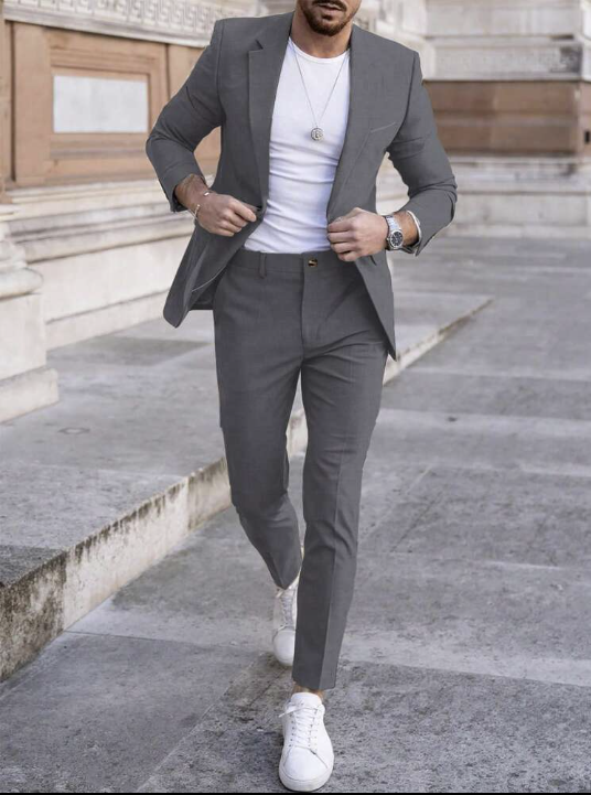 Sandro™ | Costume élégant pour homme (Veste + Pantalon)