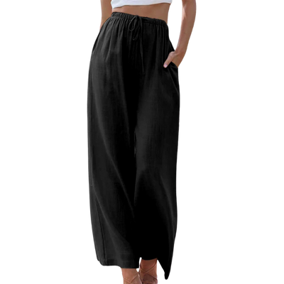 Adeline | Pantalon élégant en coton et lin