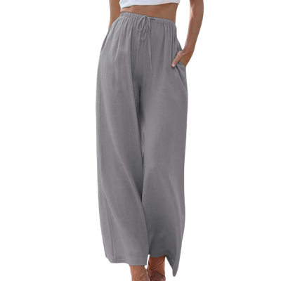 Adeline | Pantalon élégant en coton et lin