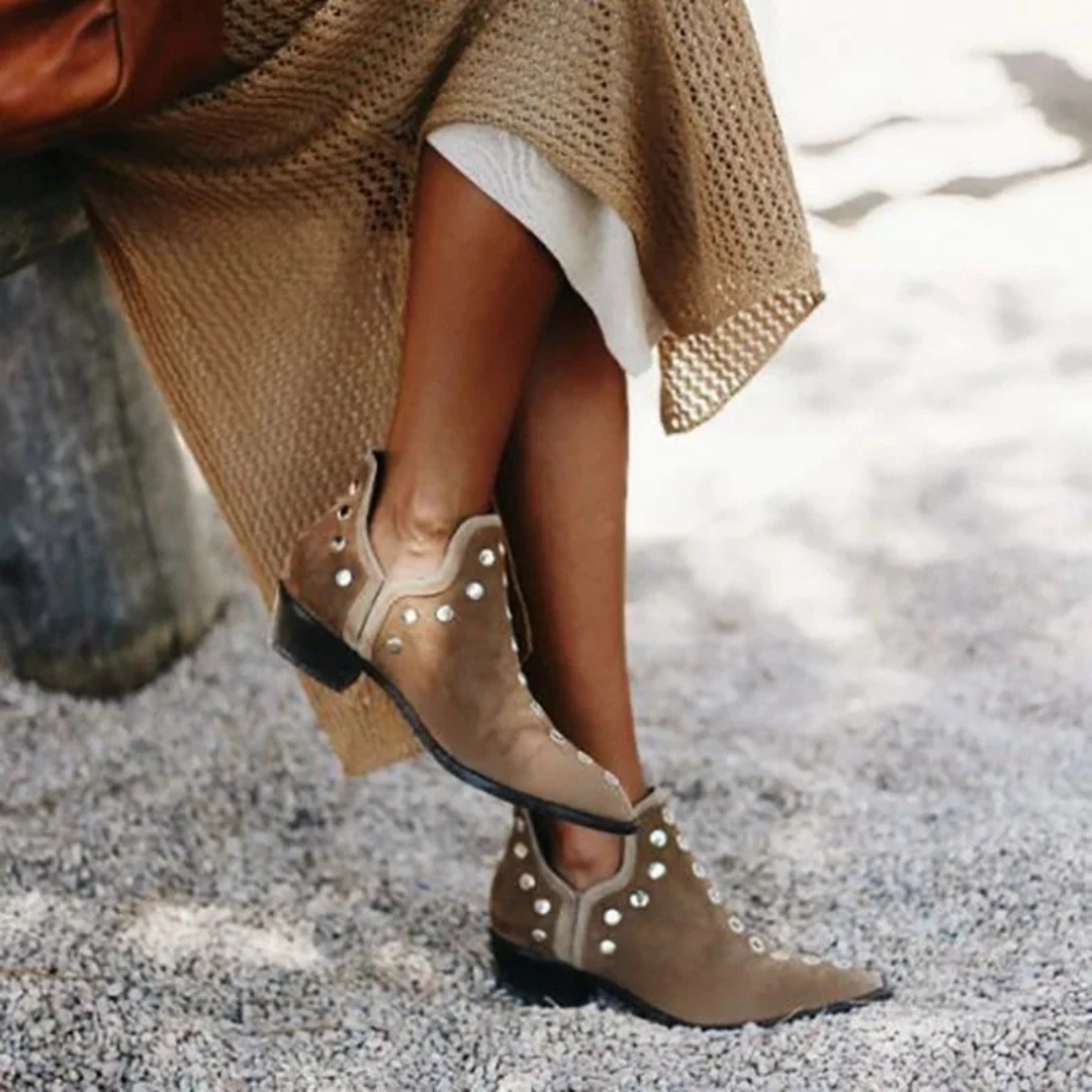 Sélena™ | Bottines en daim pour femme