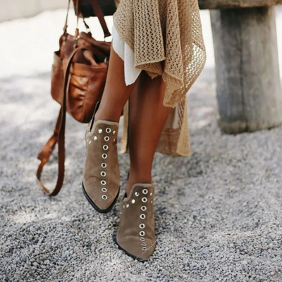 Sélena™ | Bottines en daim pour femme