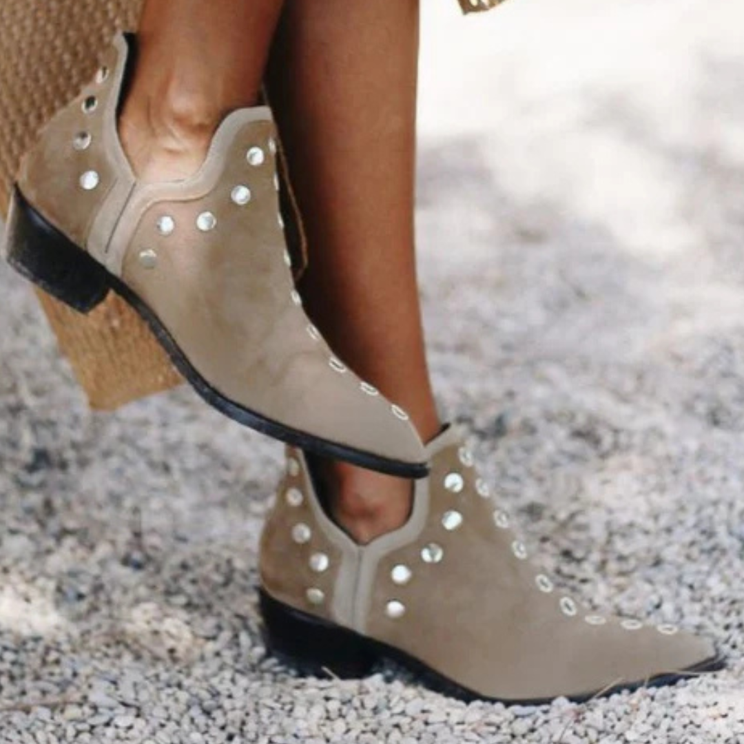 Sélena™ | Bottines en daim pour femme