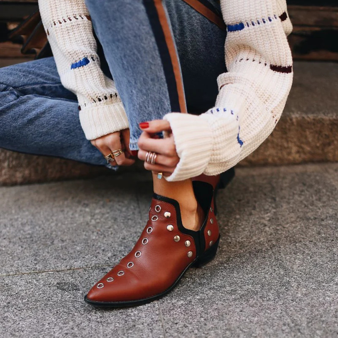 Sélena™ | Bottines en daim pour femme