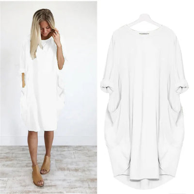 Luna™ | Robe éternelle confortable avec poches pratiques