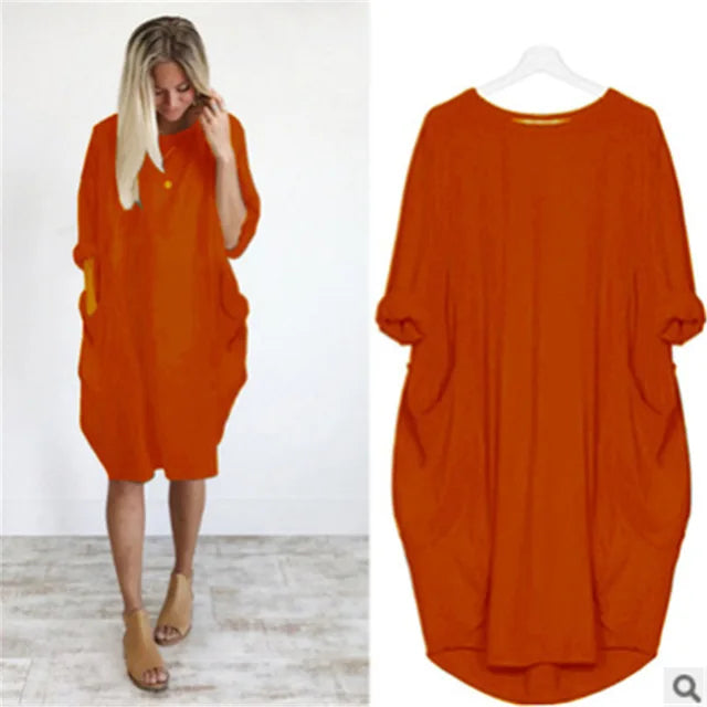 Luna™ | Robe éternelle confortable avec poches pratiques
