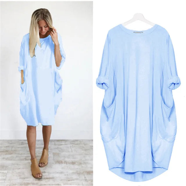 Luna™ | Robe éternelle confortable avec poches pratiques