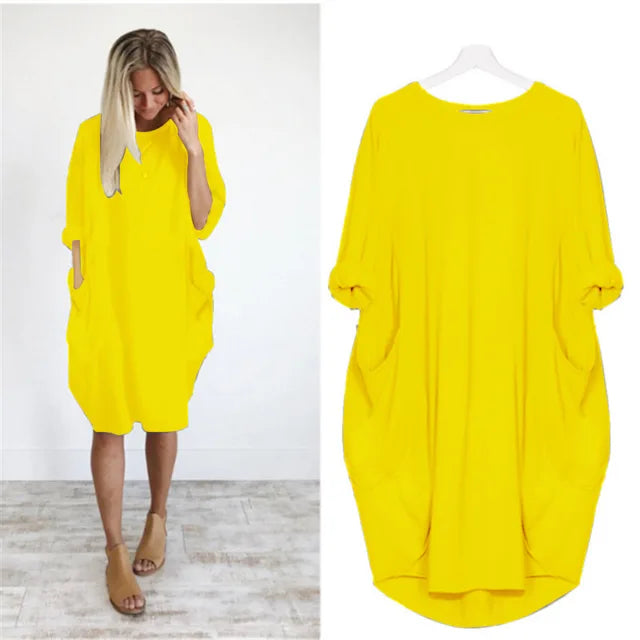 Luna™ | Robe éternelle confortable avec poches pratiques