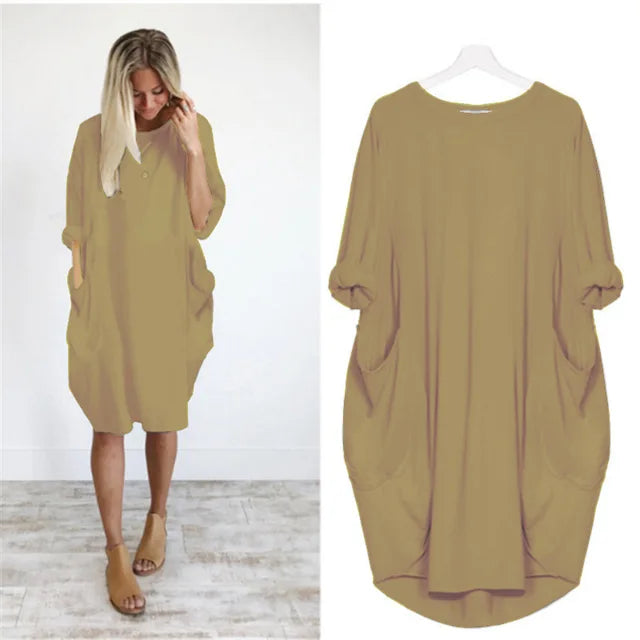 Luna™ | Robe éternelle confortable avec poches pratiques