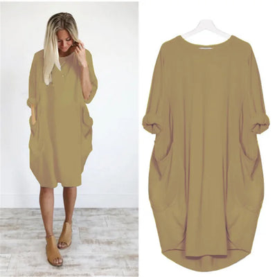 Luna™ | Robe éternelle confortable avec poches pratiques