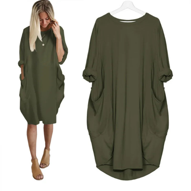 Luna™ | Robe éternelle confortable avec poches pratiques