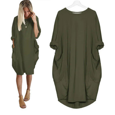 Luna™ | Robe éternelle confortable avec poches pratiques