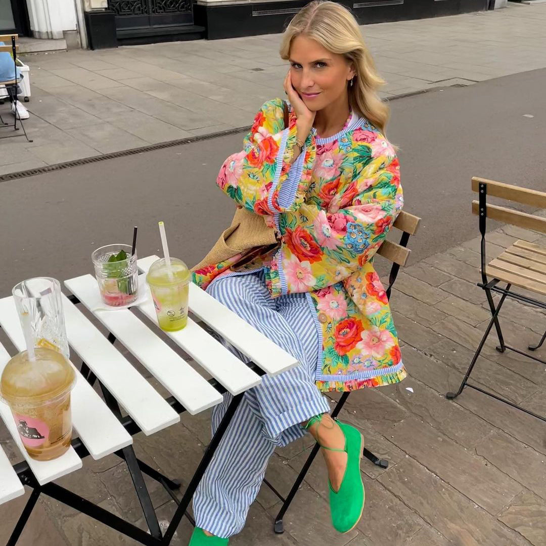 Colora™ | Veste fleurie élégante