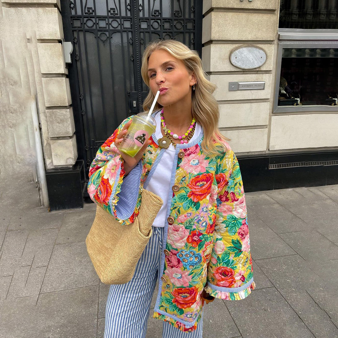 Colora™ | Veste fleurie élégante
