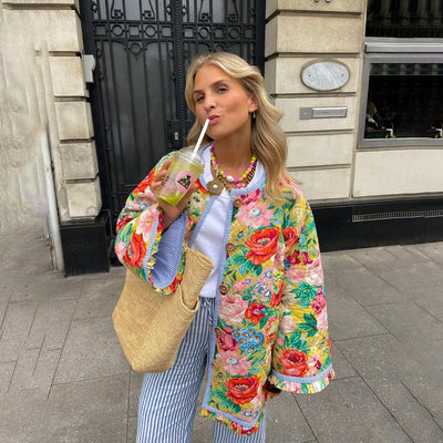 Colora™ | Veste fleurie élégante