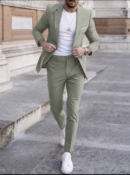 Sandro™ | Costume élégant pour homme (Veste + Pantalon)