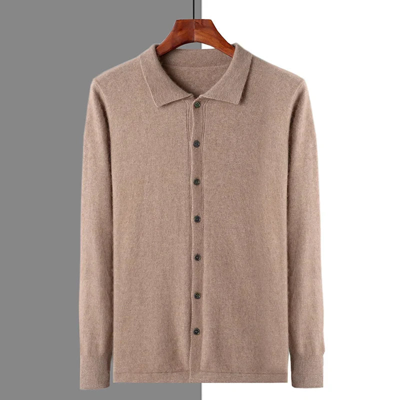 Laurent™ | POLO 100% CACHEMIRE