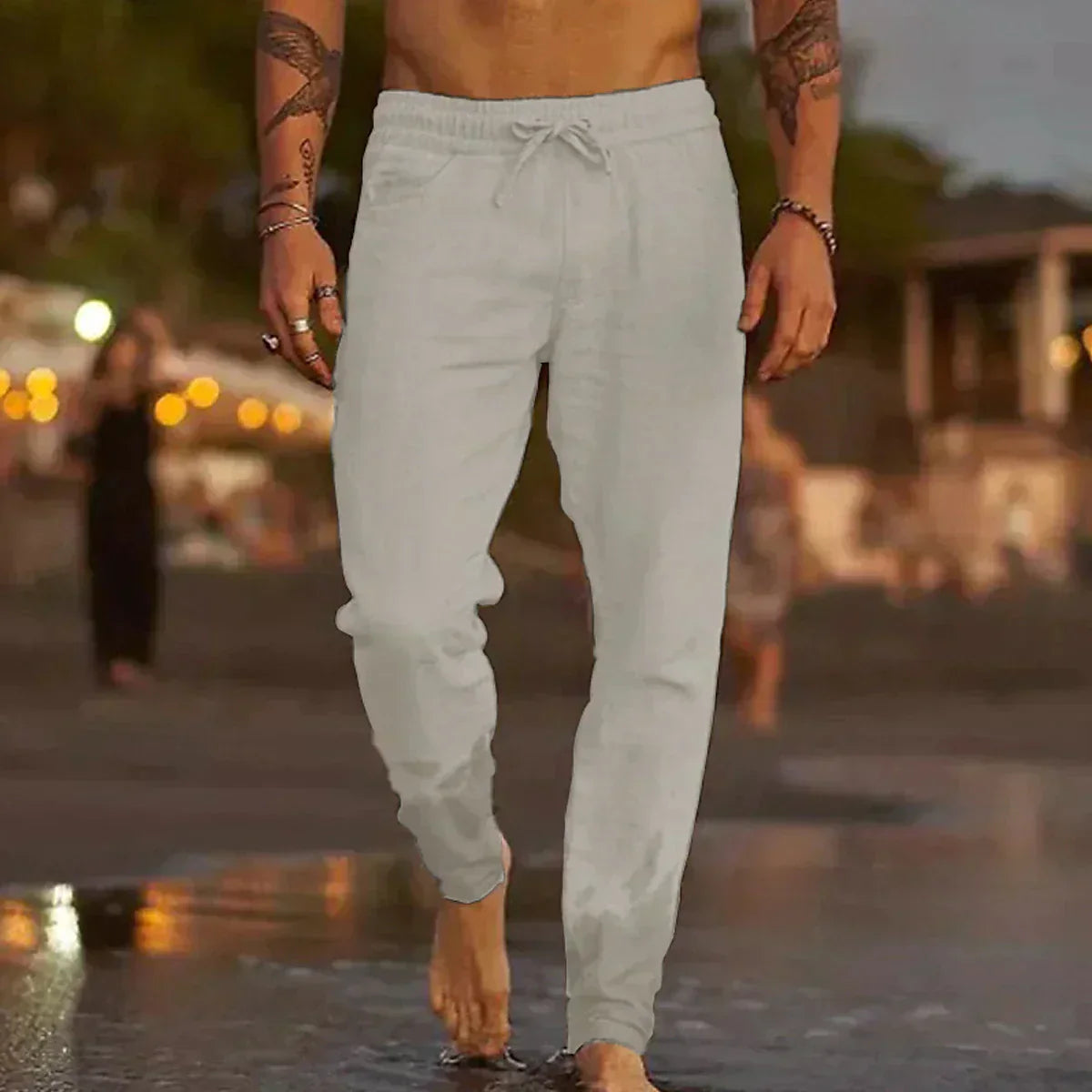 JAXX | PANTALON DÉCONTRACTÉ EN LIN