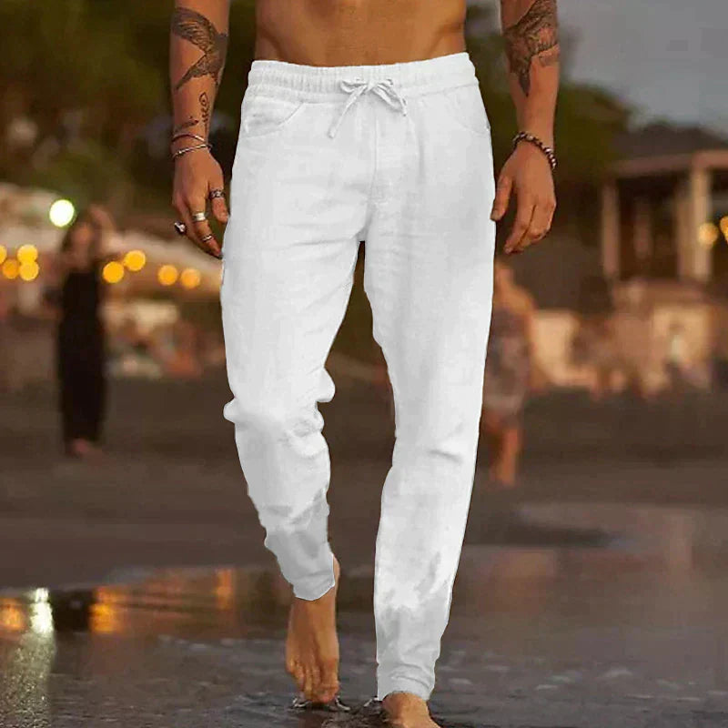 JAXX | PANTALON DÉCONTRACTÉ EN LIN
