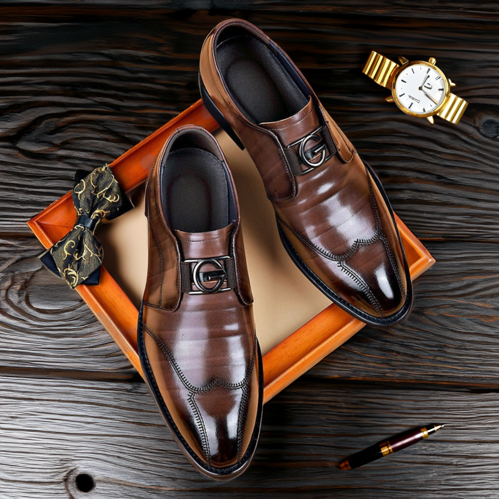 Giovanni™ | Chaussures en cuir style Boss