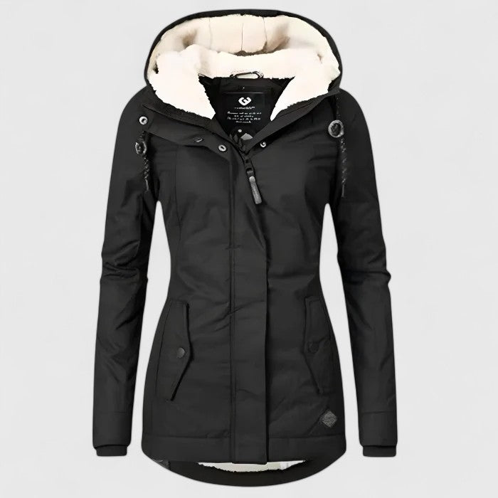 Seravia – Veste d’Automne Déperlante à Capuche