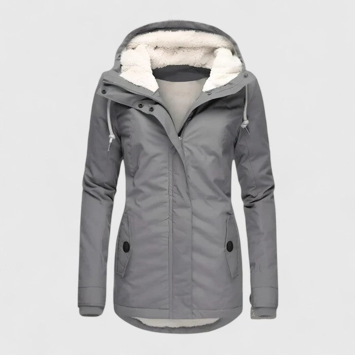 Seravia – Veste d’Automne Déperlante à Capuche