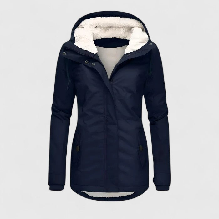 Seravia – Veste d’Automne Déperlante à Capuche