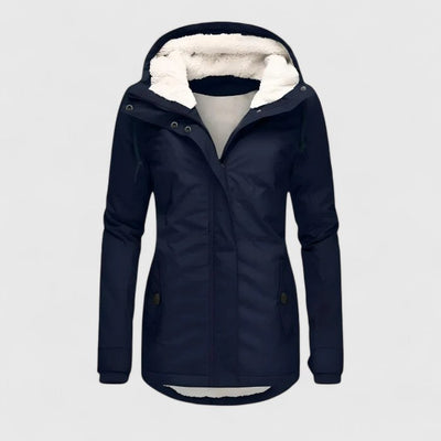 Seravia – Veste d’Automne Déperlante à Capuche
