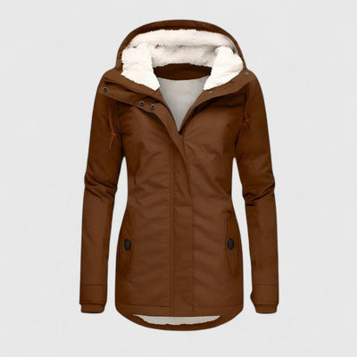 Seravia – Veste d’Automne Déperlante à Capuche