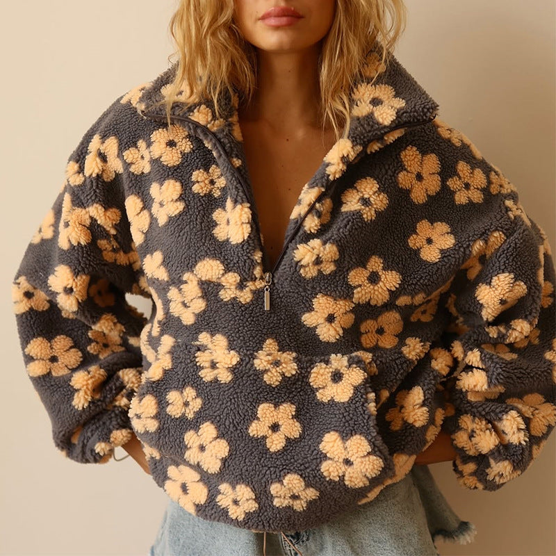 Daisy Bloom – Pull en Sherpa Ultra-Doux