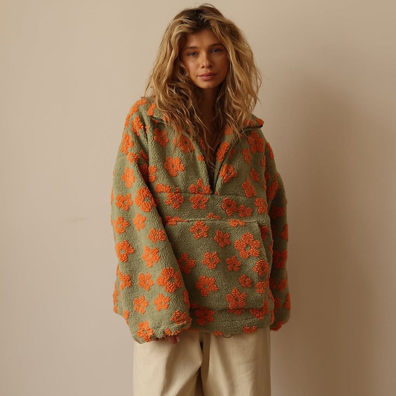 Daisy Bloom – Pull en Sherpa Ultra-Doux